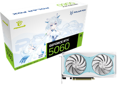 VGA Manli Polar Fox GeForce RTX 5060 OC 8GB GDDR7