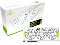 VGA Manli White Gallardo GeForce RTX™ 5070 Ti OC 16GB