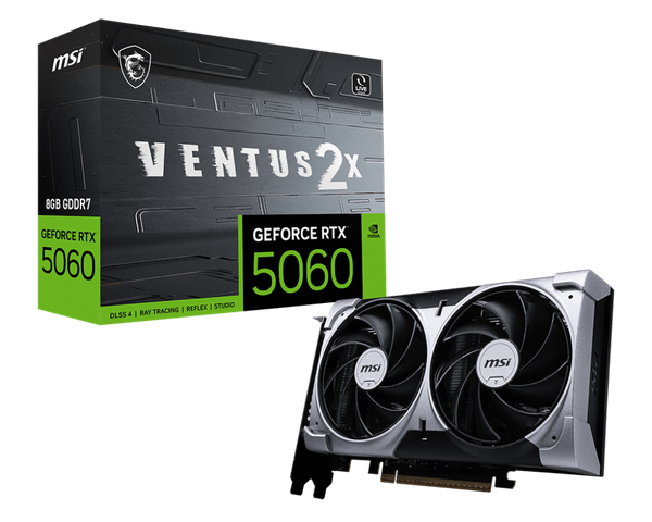 VGA MSI GeForce RTX™ 5060 8G VENTUS 2X
