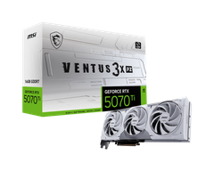VGA MSI GeForce RTX™ 5070 Ti 16G VENTUS 3X PZ (Project Zero) - Tương thích Back-connect