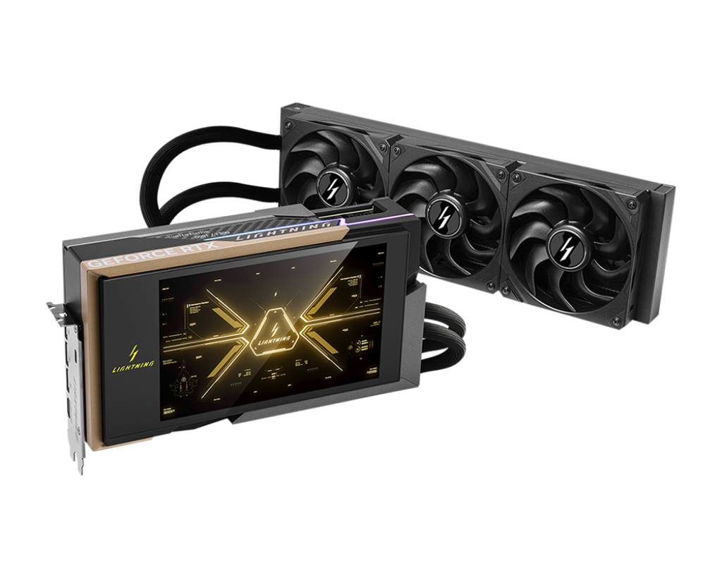 VGA MSI GeForce RTX 5090 32G LIGHTNING Z