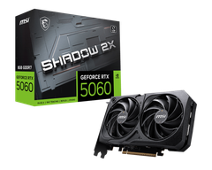 VGA MSI GeForce RTX™ 5060 8G SHADOW 2X
