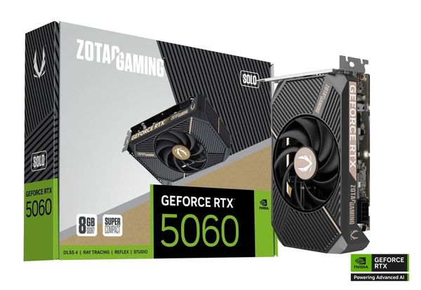 VGA ZOTAC GAMING GeForce RTX 5060 SOLO