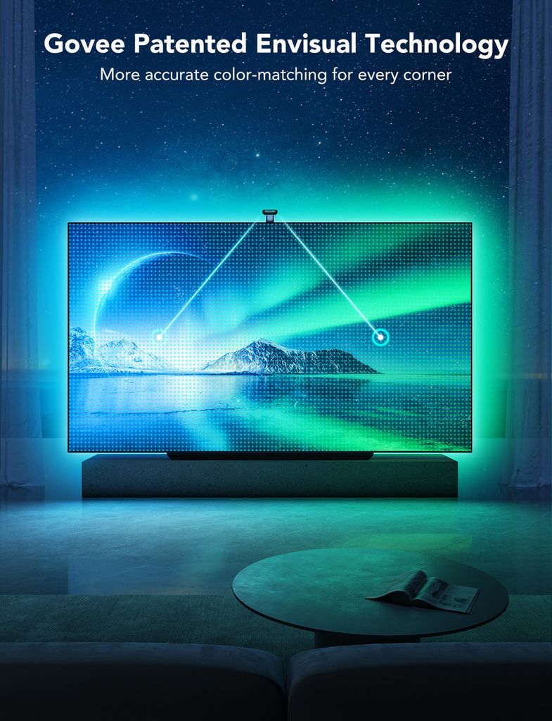 Đèn Govee Envisual TV Backlight T2 for 55-65 inch TVs - H605C