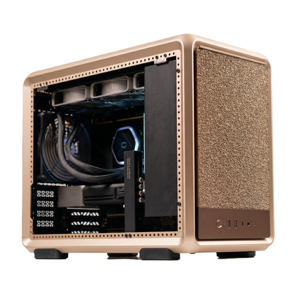 Case Cooler Master MASTERFRAME 400 MESH GOLD