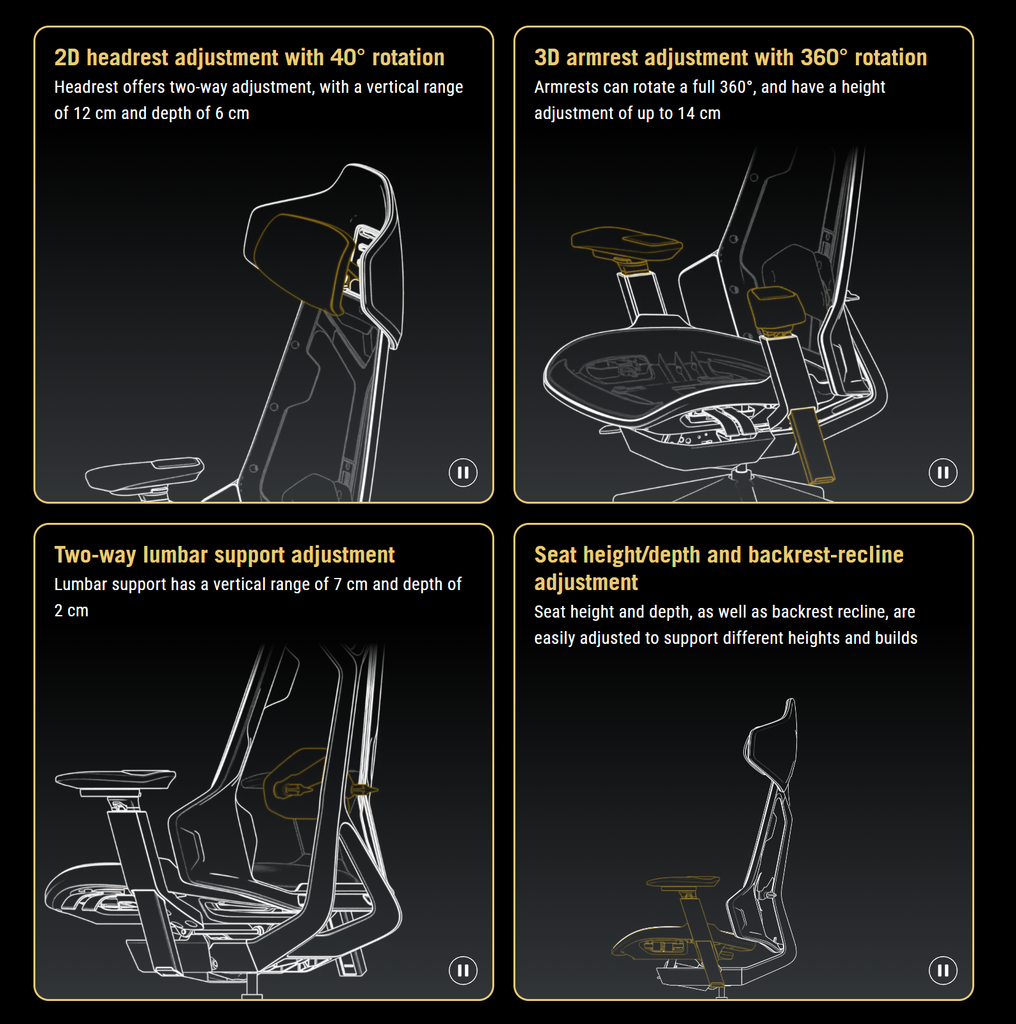 Ghế Gaming ASUS ROG Destrier Edition 20