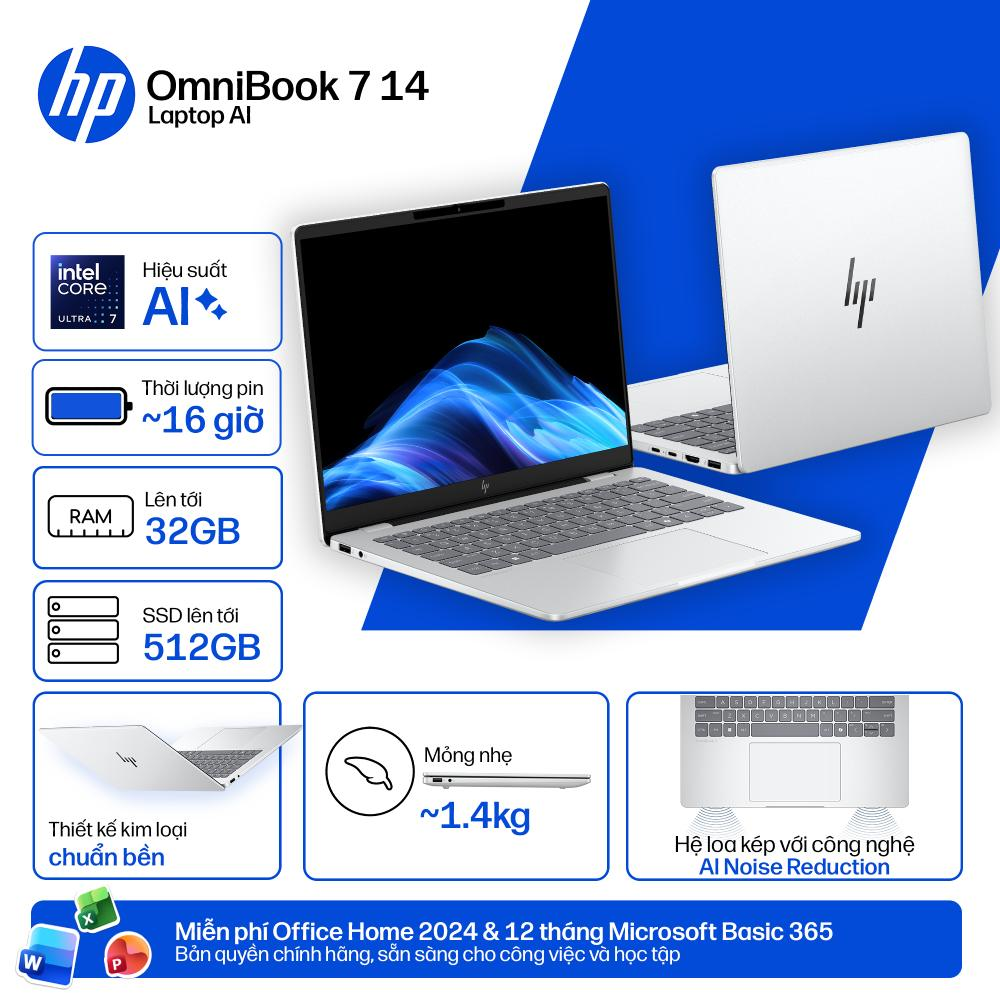 Laptop HP OmniBook 7 14-fr0024TU C1MN0PA