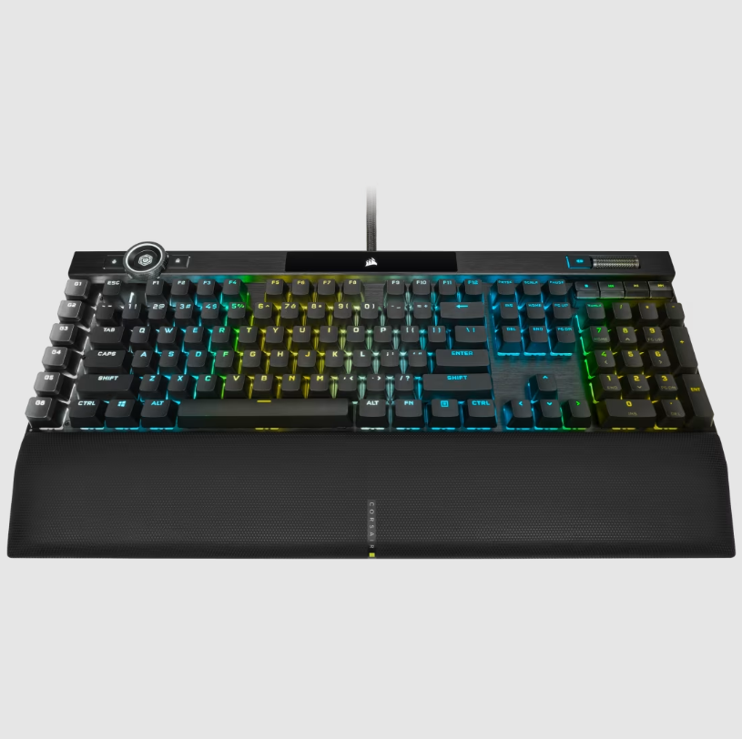 Bàn phím cơ Gaming Corsair K100 RGB Mechanical (CHERRY® MX Speed/ OPX Switch)