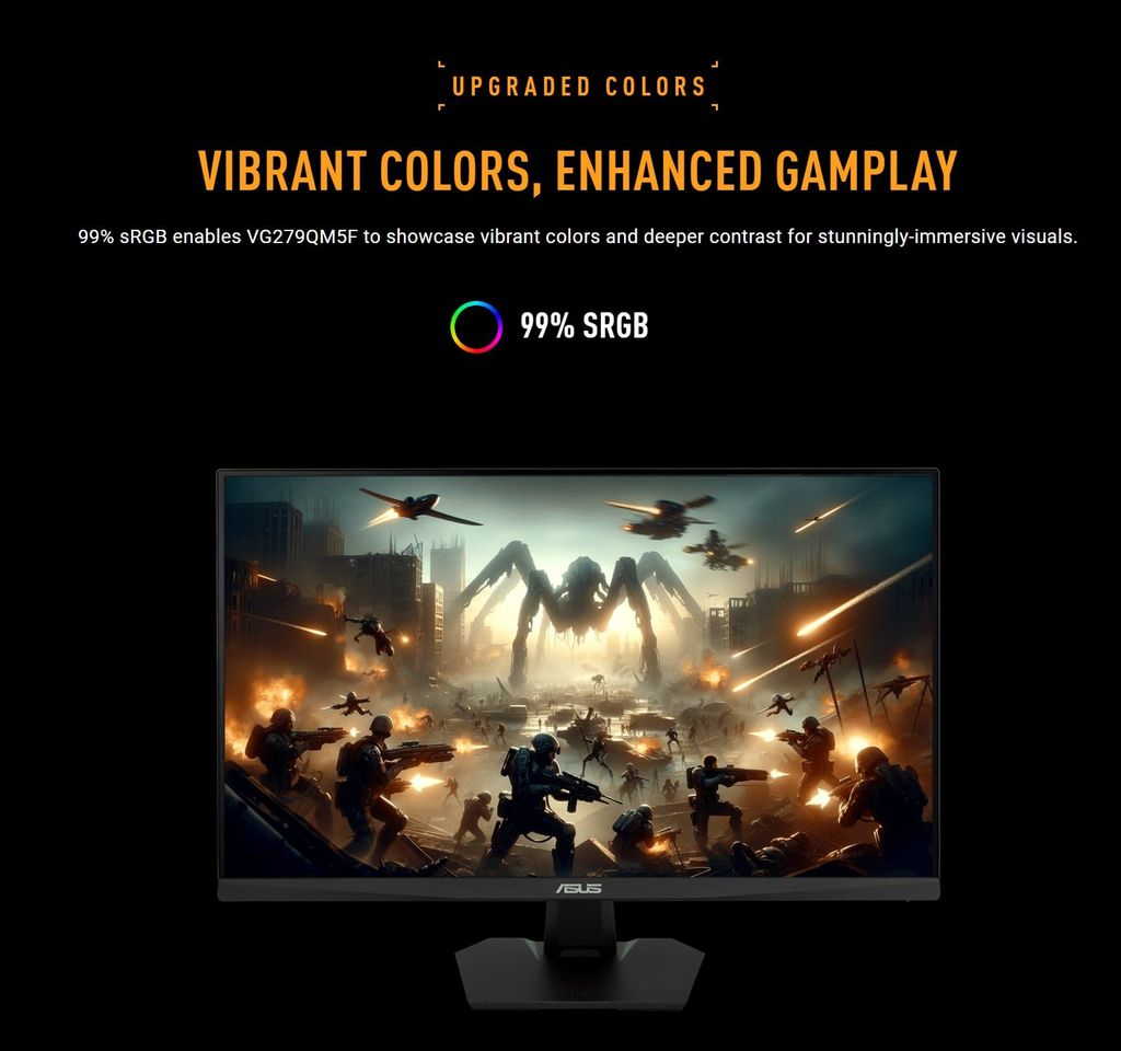Màn hình ASUS TUF Gaming VG279QM5F