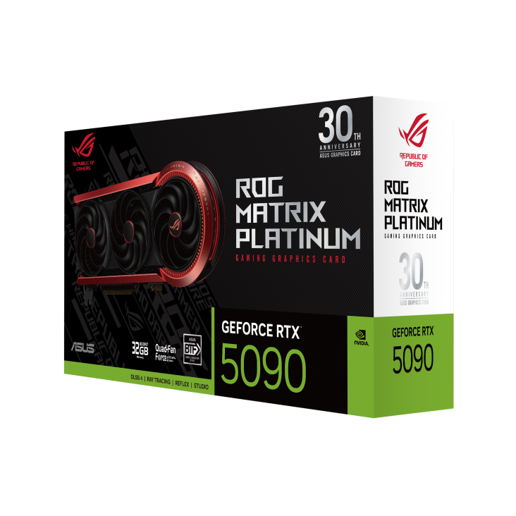 VGA ASUS ROG Matrix Platinum GeForce RTX™ 5090 - 30th Anniversary Edition