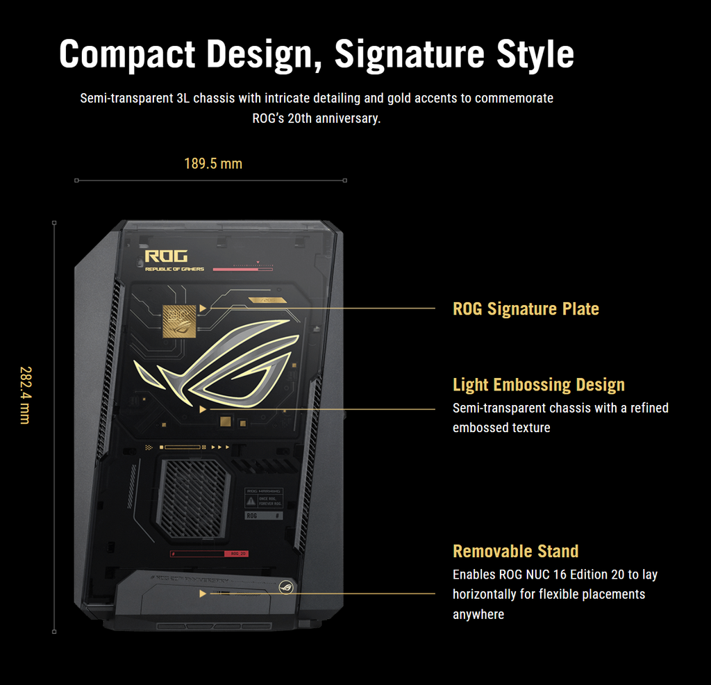 Mini PC ASUS ROG NUC 16 Edition 20
