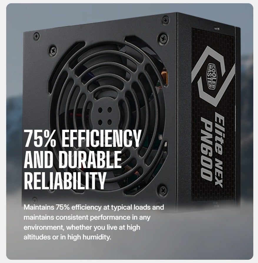 Nguồn Máy Tính Cooler Master Elite NEX N600 230V PEAK