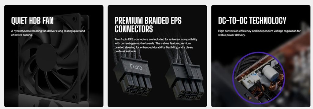 Nguồn Máy Tính Cooler Master MWE GOLD 850 V3 NM FR