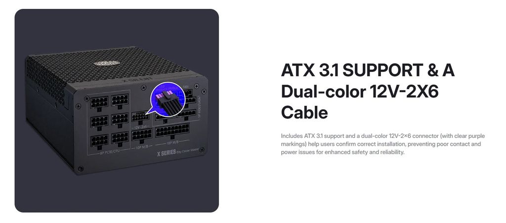 Nguồn Máy Tính Cooler Master X Silent Edge Platinum 1100 230V