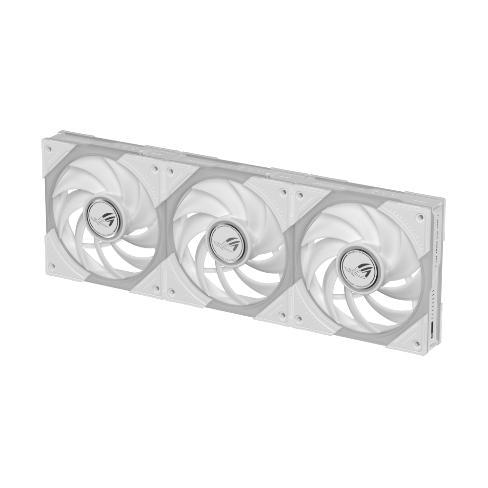 Bộ 3 quạt tản nhiệt ASUS ROG Eurux GR120 ARGB White Edition Triple Pack