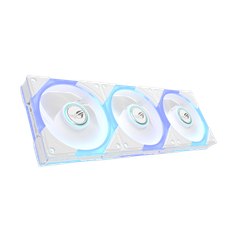 Bộ 3 quạt tản nhiệt ASUS ROG Eurux GR120 ARGB White Edition Triple Pack