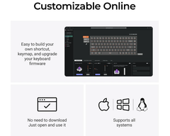 Bàn phím cơ không dây Keychron K2H K2 HE (Layout 75%, Magnetic Switch)