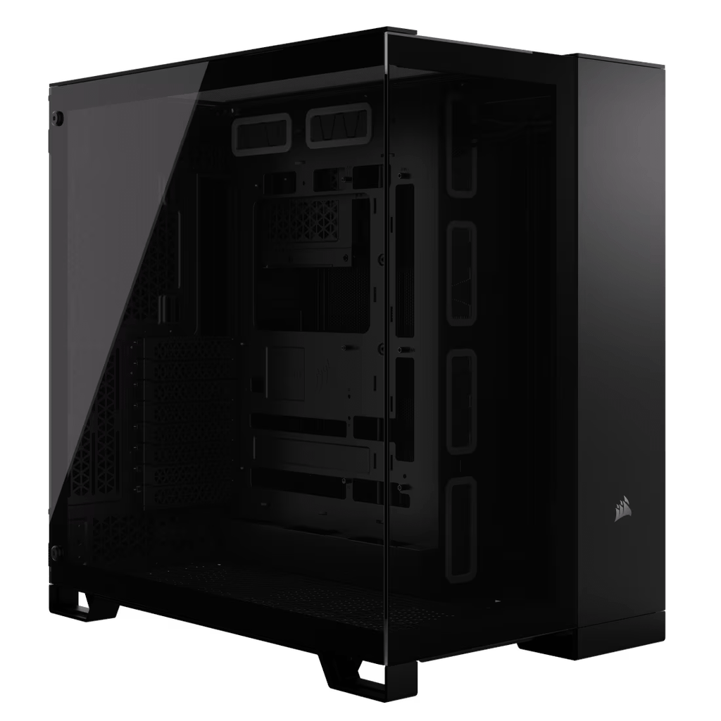 Case Corsair 6500X Tempered Glass Mid-Tower (ATX, Black/White)