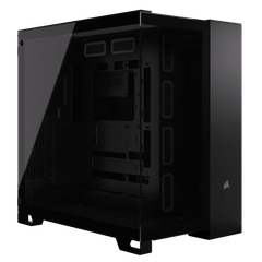 Case Corsair 6500X Tempered Glass Mid-Tower (ATX, Black/White)