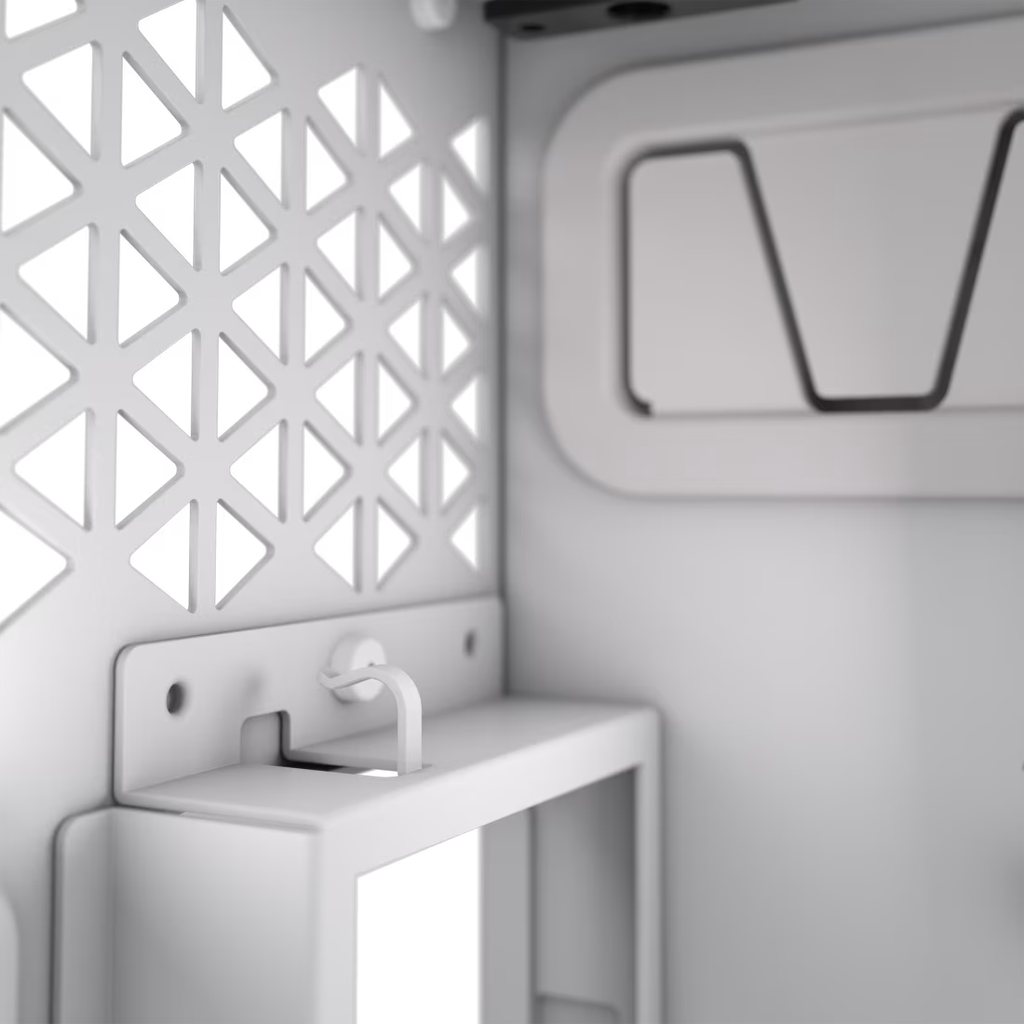 Case Corsair 6500X Tempered Glass Mid-Tower (ATX, Black/White)