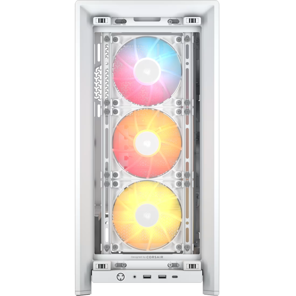 Case Corsair FRAME 4000D RS ARGB Modular Mid-Tower (Black/White)