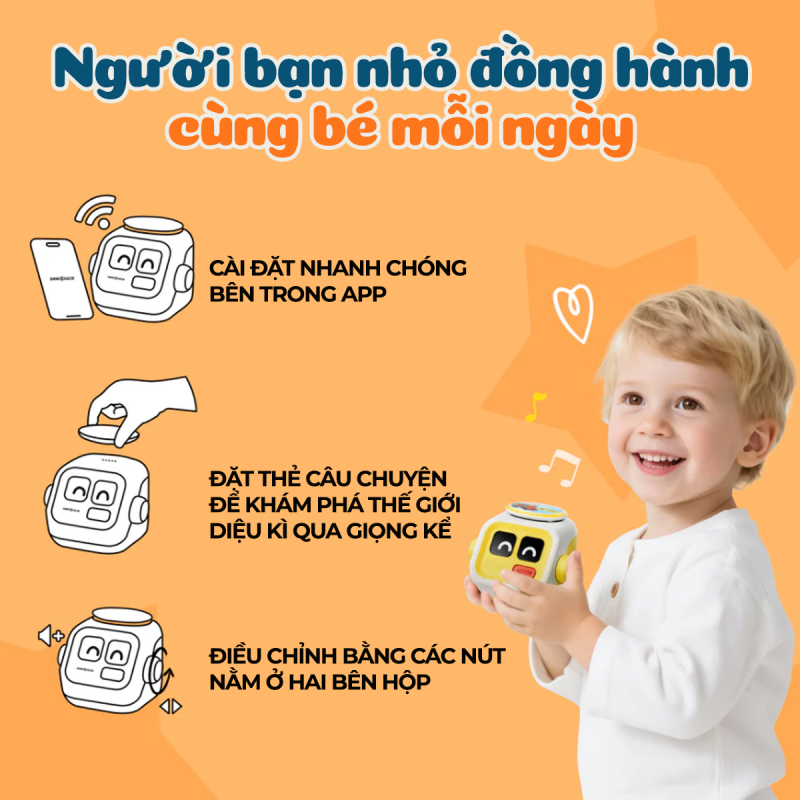 Robot kể chuyện Seedpace