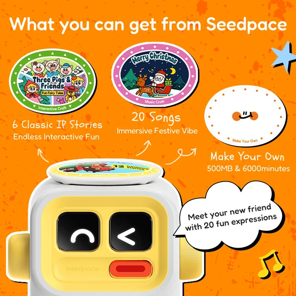 Robot kể chuyện Seedpace