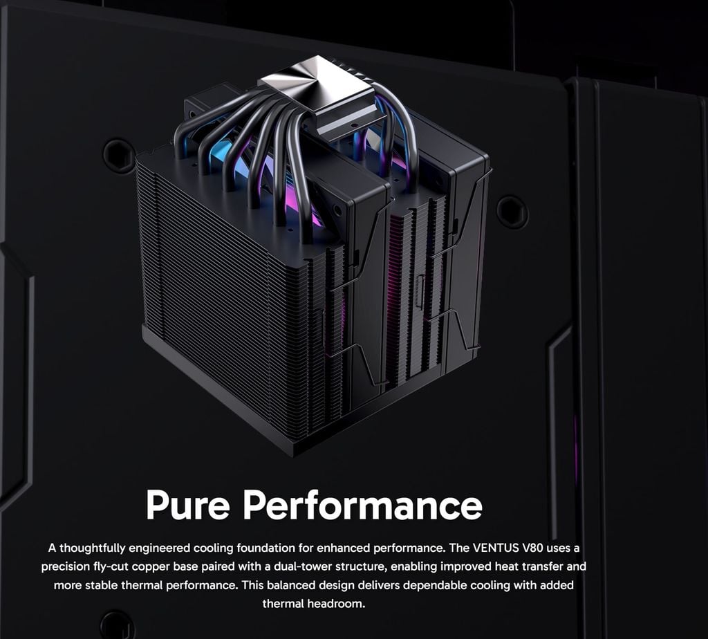 Tản Nhiệt Khí Einarex Ventus V80