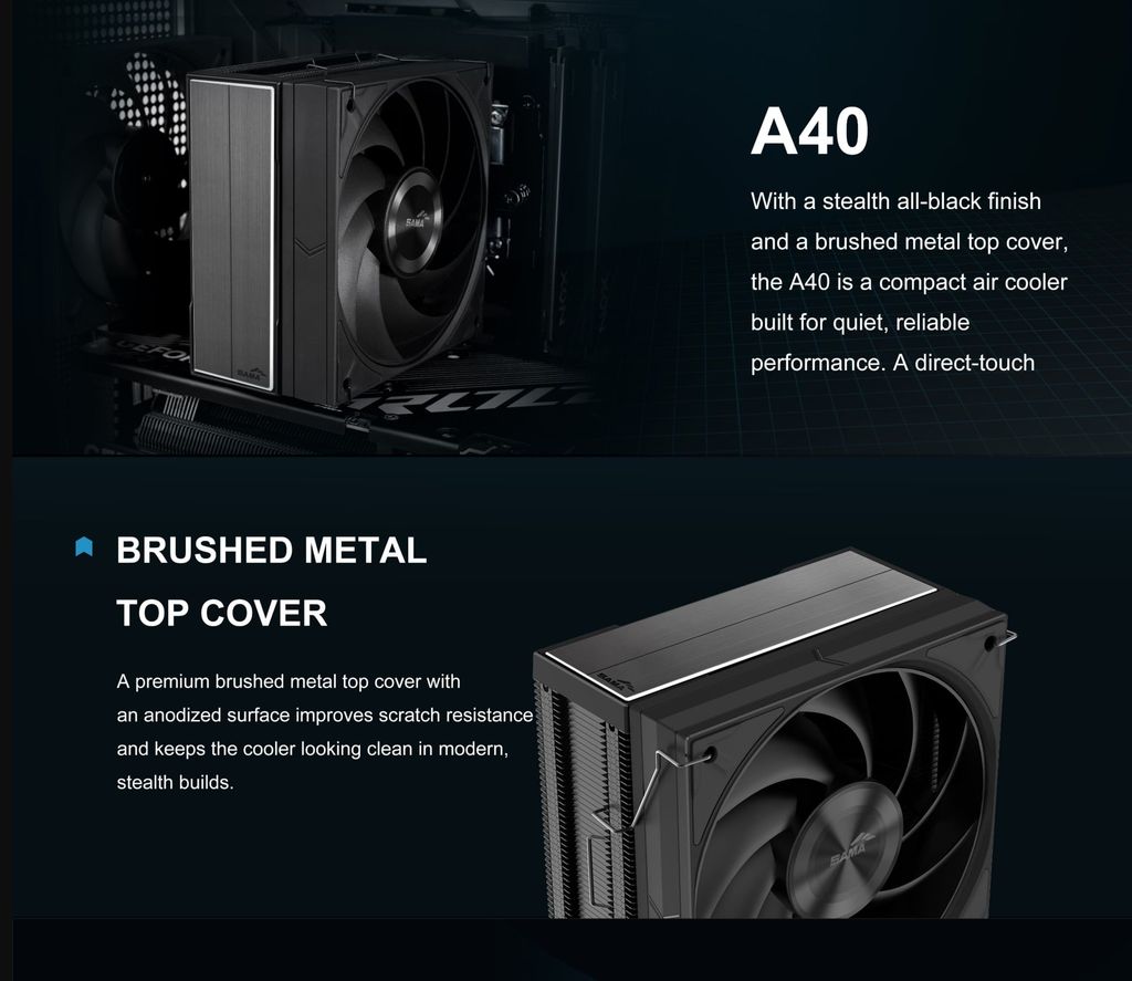 Tản nhiệt khí Sama A40