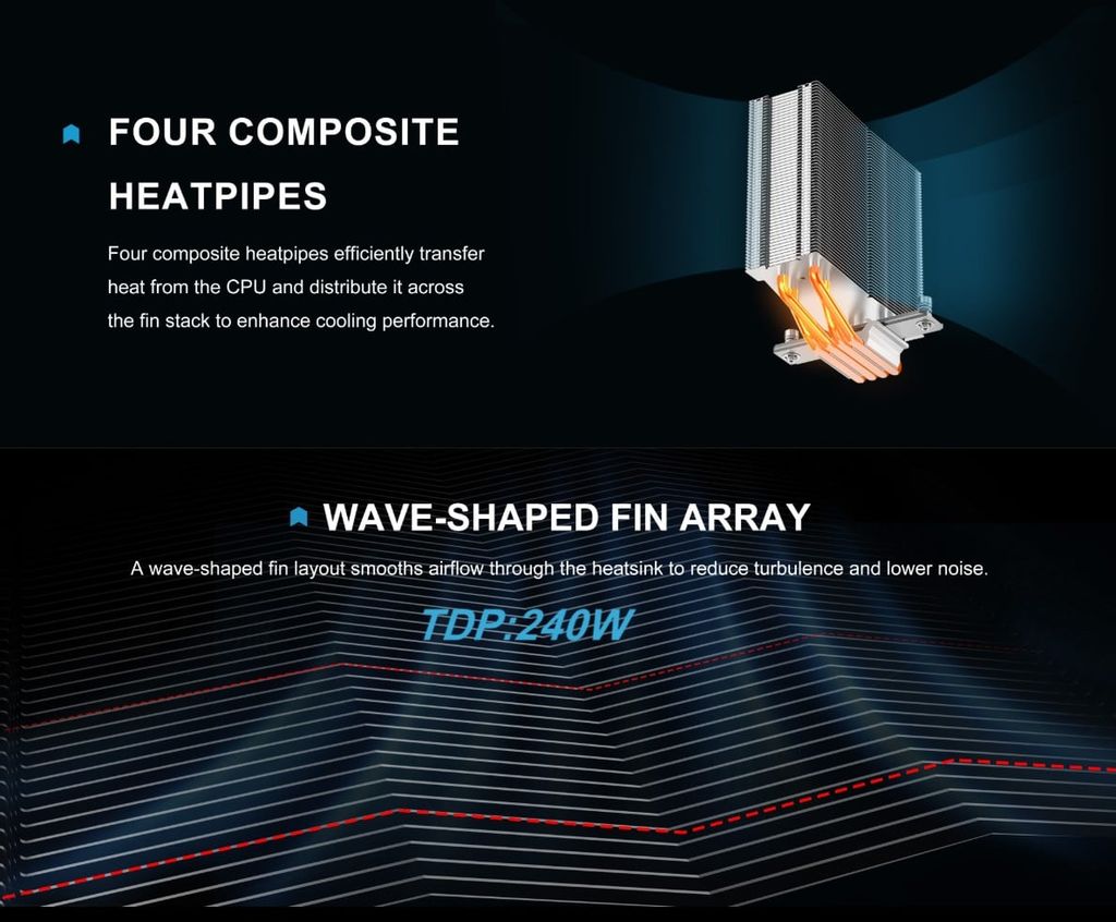 Tản nhiệt khí Sama A40L