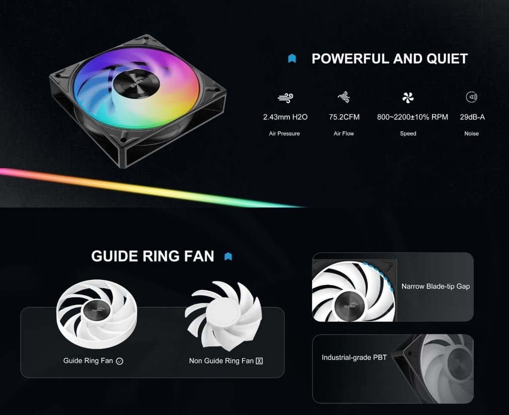 Tản nhiệt khí Sama A60L