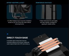 Tản nhiệt khí Sama X30 Black