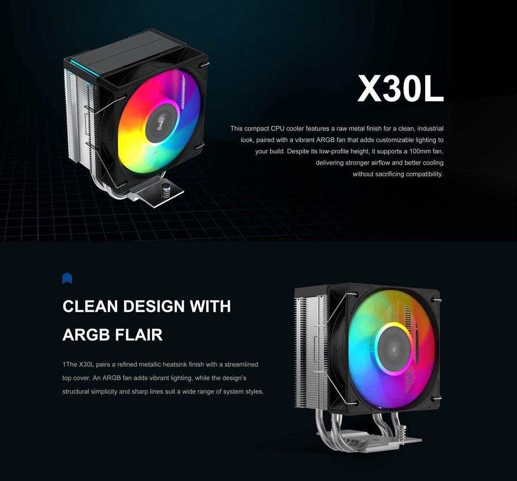 Tản nhiệt khí Sama X30L ARGB
