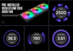 Tản nhiệt nước AIO Cooler Master MasterLiquid 360 Atmos II LCD ARGB