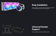 Tản nhiệt nước AIO Cooler Master MasterLiquid 360 Core II ARGB