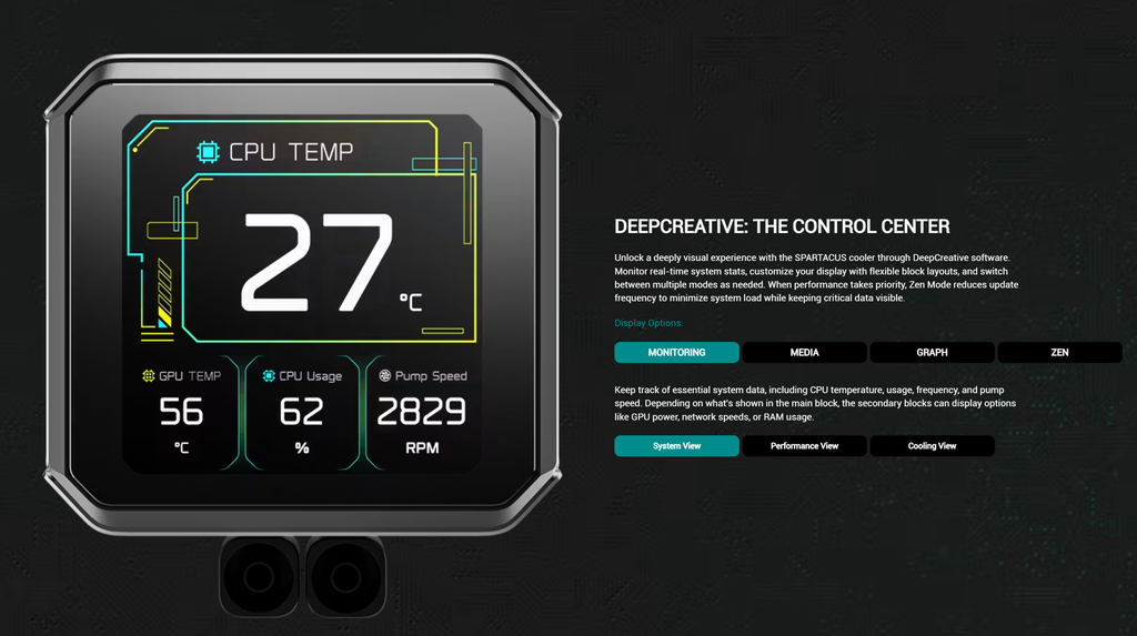 Tản nhiệt nước AIO DeepCool SPARTACUS 360