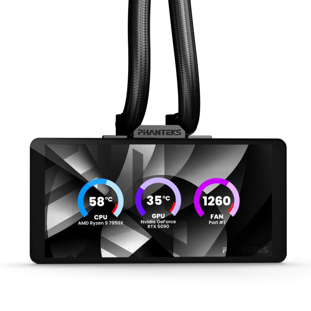 Tản Nhiệt Nước AIO Phanteks Glacier One 360M25 LCD Black
