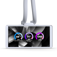 Tản Nhiệt Nước AIO Phanteks Glacier One 360M25 LCD White