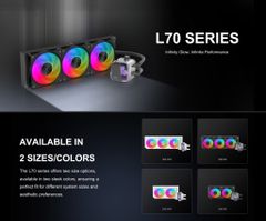 Tản nhiệt nước AIO Sama L70 240WH 240mm White