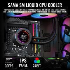 Tản nhiệt nước AIO Sama SM360LD 360mm Black