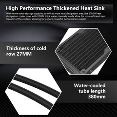 Tản nhiệt nước AIO Sama SM360LD 360mm Black