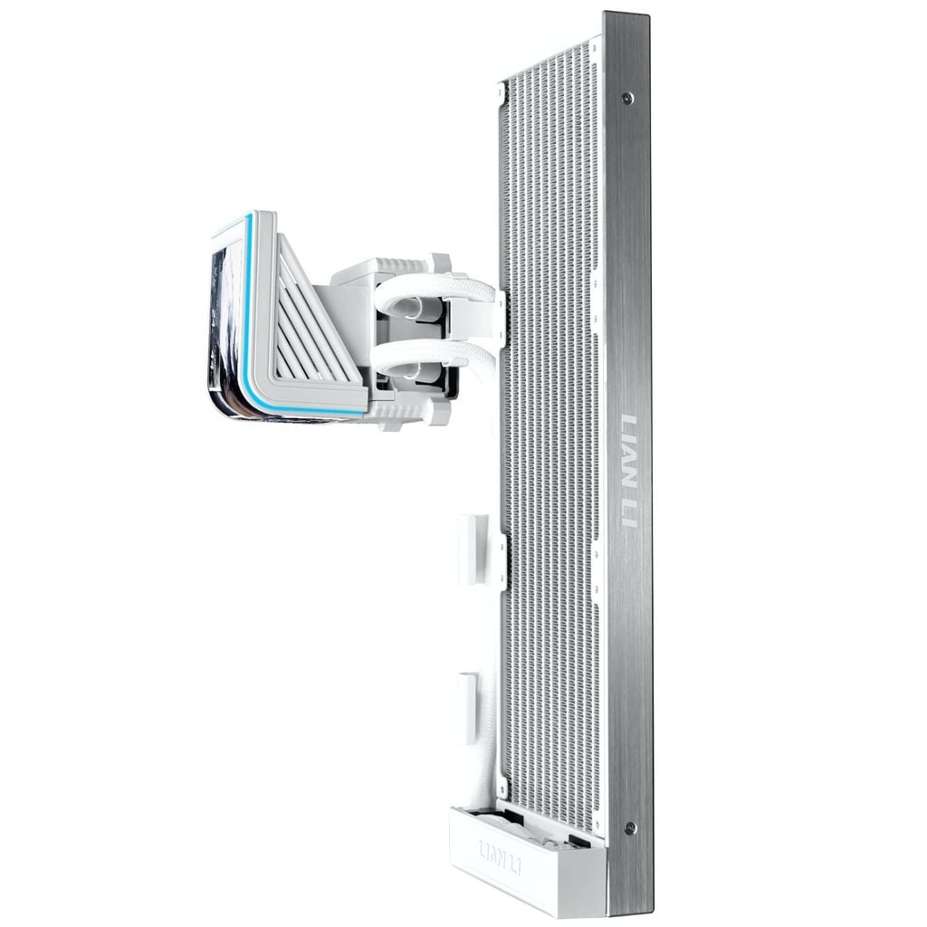 Tản nhiệt nước AIO LIAN LI HydroShift II LCD OLED Curved 360 Fanless White
