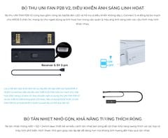 Tản nhiệt nước AIO LIAN LI HydroShift II LCD OLED Curved 360 Fanless White