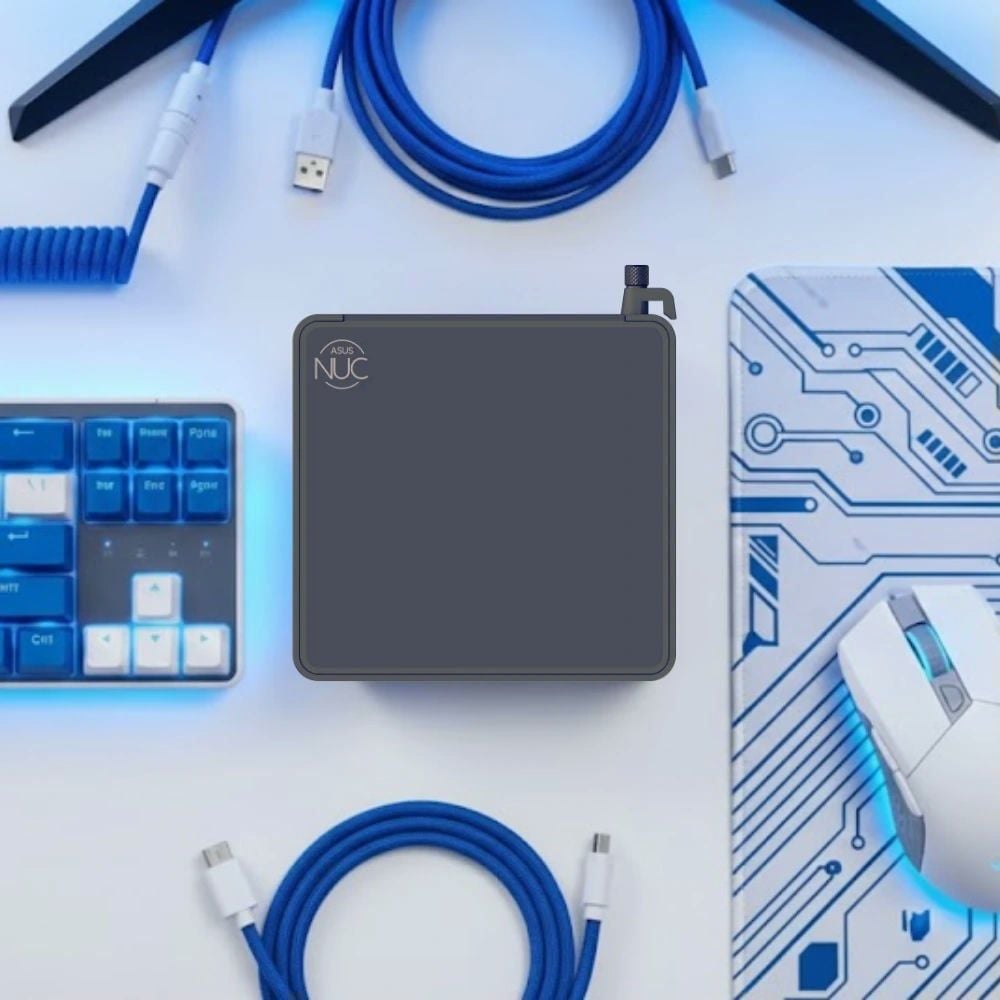 Mini PC Asus NUC 15 Pro Tall RNUC15CRHC500000I Core5-210H/RAM DDR5-6400/SSD NVMe/Xuất hình: HDMI/Thunderbolt