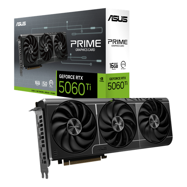 VGA ASUS PRIME GeForce RTX™ 5060 Ti 16GB GDDR7
