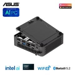 Mini PC Asus NUC 15 Pro Slim BNUC15CRLIP00000 Intel® U300/RAM DDR5 5200/SSD PCIe Gen4x4/WiFi 6, Bluetooth 5.2
