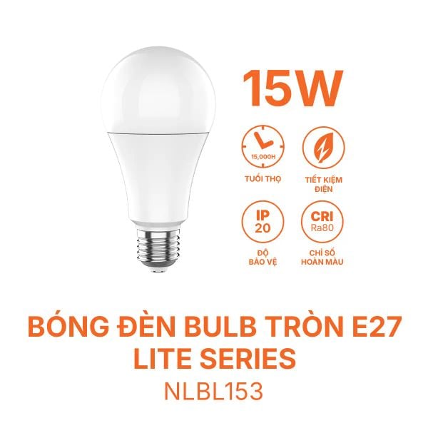 Bóng đèn Bulb tròn Nanoco E27 - Lite Series Nanoco