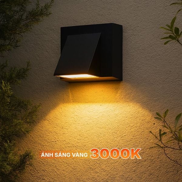 Đèn tường LED IP65 3000K màu đen Nanoco model NBLS015/ NBLS016/ NBLS031