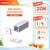 Nẹp nhôm cho đèn LED dây trong nhà Nanoco chiều dài 2m