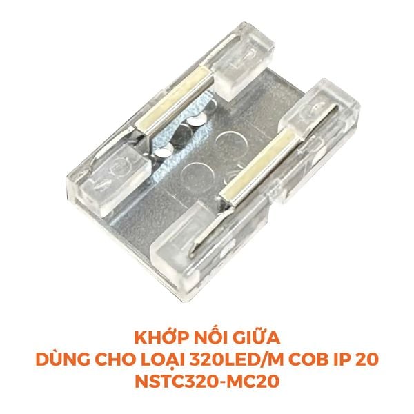 COMBO 10 PHỤ KIỆN LED DÂY COB DC24V NANОCO